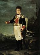 Francisco de goya y Lucientes Infante Don Sebasti painting